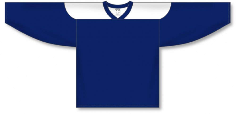 Custom or blank Wholesale Customization Depot Navy, White League Plain Blank Hockey Jerseys