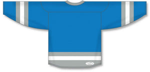 Custom or blank Wholesale Pro Blue, Grey, White League Plain Blank Hockey Jerseys