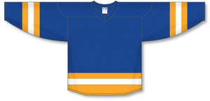 Custom or blank Wholesale Customization Depot Royal, Gold, White League Plain Blank Hockey Jerseys