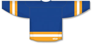 Customization Depot Royal, Gold, White League Plain Blank Hockey Jerseys