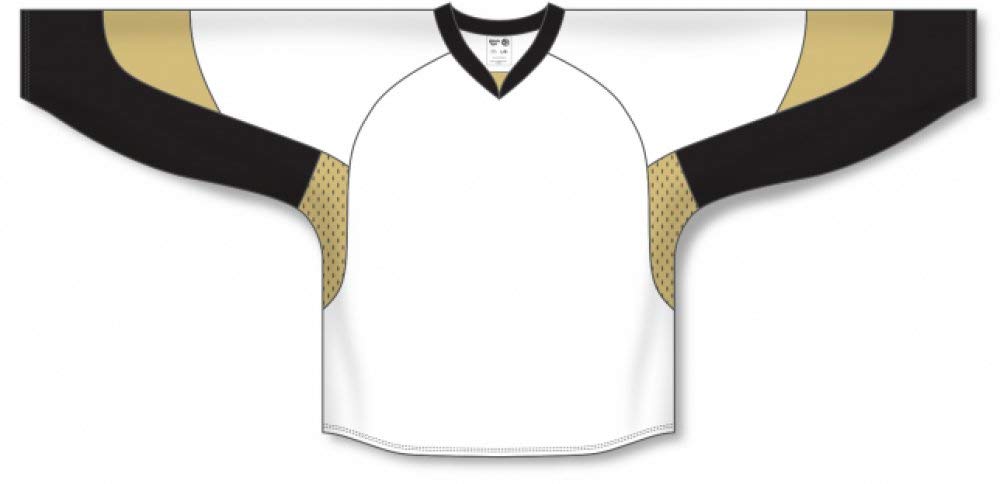 Custom or blank Wholesale 2010 Pittsburgh White Pro Plain Blank Hockey Jerseys