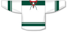 Load image into Gallery viewer, Custom or blank Wholesale 2013 Minnesota White Double Shoulders Pro Plain Blank Hockey Jerseys