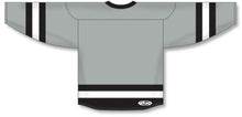 Load image into Gallery viewer, Custom or blank Wholesale Customization Depot Grey, Black, White League Plain Blank Hockey Jerseys