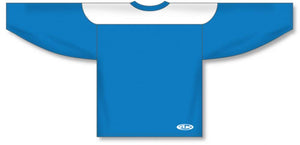 Custom or blank Wholesale Pro Blue, White League Plain Blank Hockey Jerseys