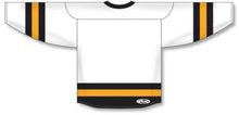 Load image into Gallery viewer, Customization Depot Grey, Black, White League Plain Blank Hockey Jerseys