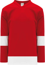 Load image into Gallery viewer, Detroit RED Sleeve Stripes Pro Plain Blank Hockey Jerseys