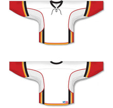 Load image into Gallery viewer, Custom or blank Wholesale 2013 Calgary White Pro Plain Blank Hockey Jerseys
