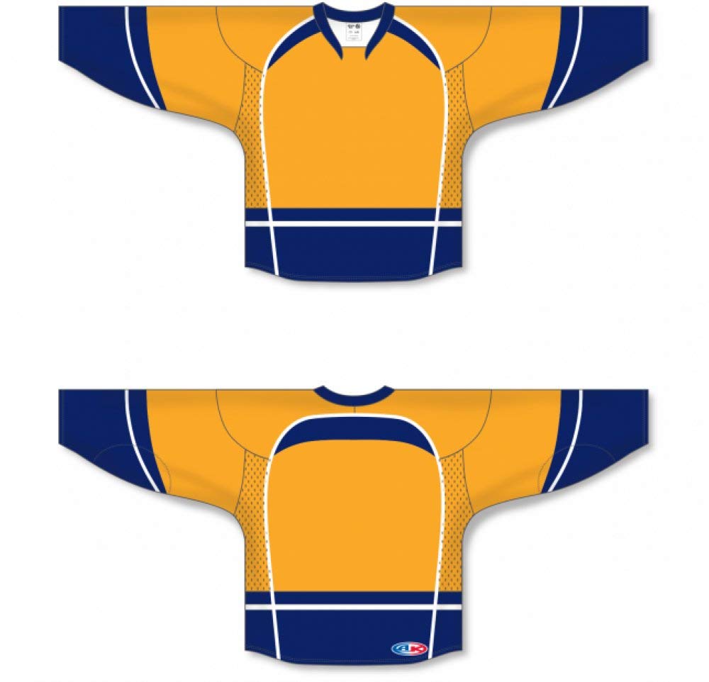 Custom 2013 Nashville Gold Pro Canada / USA Made  Hockey Jerseys