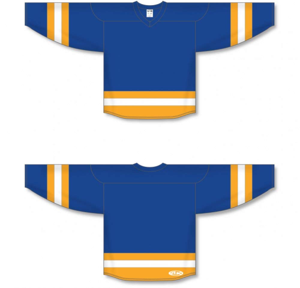 Customization Depot Royal, Gold, White League Canada / USA Made  Hockey Jerseys