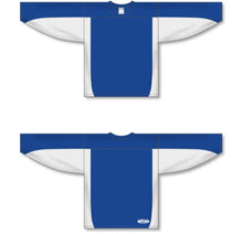 Load image into Gallery viewer, Custom or blank Wholesale Customization Depot Royal, White League Plain Blank Hockey Jerseys