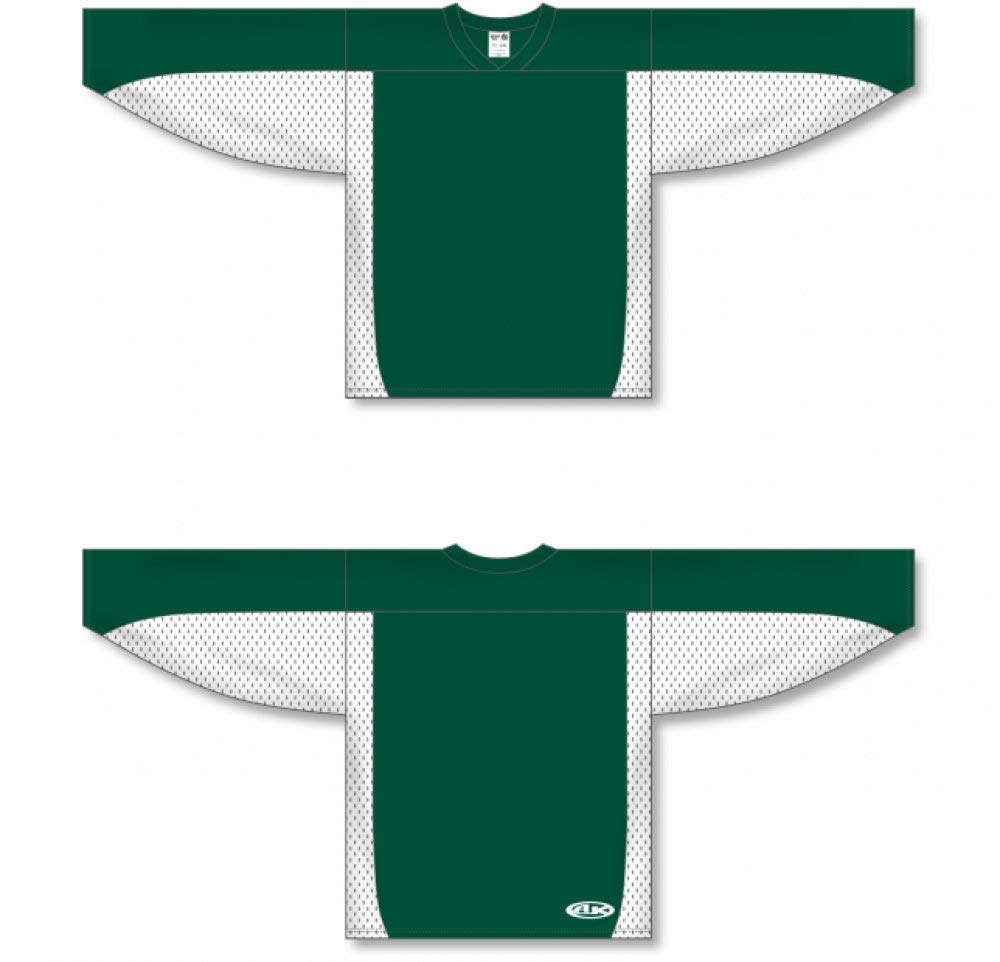 Custom Customization Depot Dark Green, White League Canada / USA Made  Hockey Jerseys