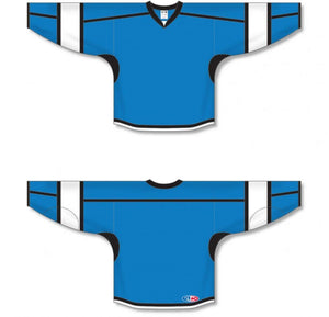 Pro Blue, Black, White Durastar Mesh Select Plain Blank Hockey Jerseys