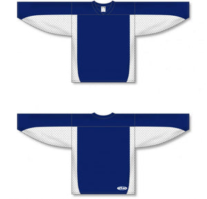 Custom or blank Wholesale Customization Depot Navy, White League Plain Blank Hockey Jerseys