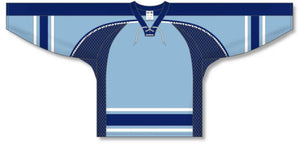 New Maine 3RD Powder Square Lace Neck Pro Plain Blank Hockey Jerseys