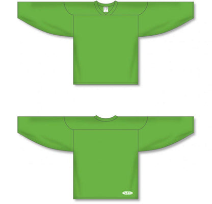 Custom Customization Depot Lime Green Practice Canada / USA Made  Hockey Jerseys