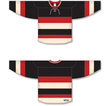 Load image into Gallery viewer, Custom or blank Wholesale 2013 Ottawa 3RD Black Pro Plain Blank Hockey Jerseys