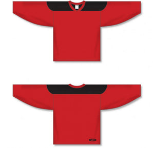 Custom or blank Wholesale Customization Depot Red, Black League Plain Blank Hockey Jerseys