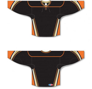 Custom or blank Wholesale Customization Depot 2014 Anaheim Black Plain Blank Hockey Jerseys