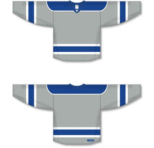 Custom or blank Wholesale Grey, Royal, White Select Plain Blank Hockey Jerseys