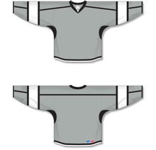 Load image into Gallery viewer, Grey, Black, White Durastar Mesh Select Plain Blank Hockey Jerseys