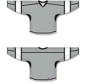 Grey, Black, White Durastar Mesh Select Plain Blank Hockey Jerseys