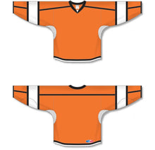 Load image into Gallery viewer, Orange, White, Black Select Plain Blank Hockey Jerseys