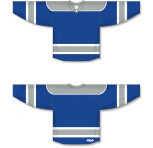 Custom or blank Wholesale Royal, Grey, White Select Plain Blank Hockey Jerseys