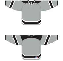 Load image into Gallery viewer, LA Stadium Series Grey Pro Plain Blank Hockey Jerseys