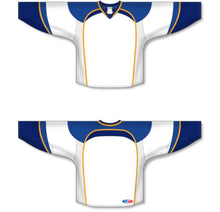 Load image into Gallery viewer, Custom or blank Wholesale 2011 ST. Louis White Gussets Pro Plain Blank Hockey Jerseys