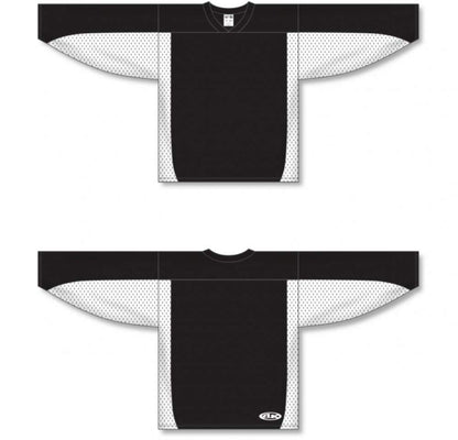 Customization Depot Black, White Durastar Mesh League Canada / USA Made  Hockey Jerseys