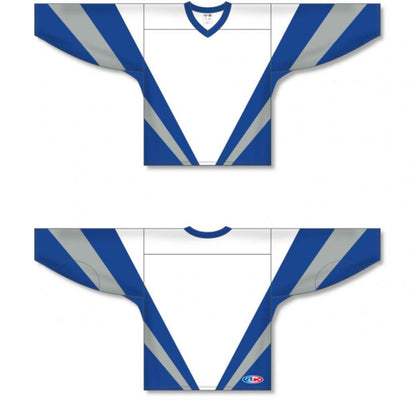 Custom World White Pro Canada / USA Made  Hockey Jerseys