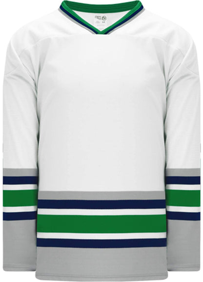 Custom Hartford White Sleeve Stripes Pro Canada / USA Made  Hockey Jerseys