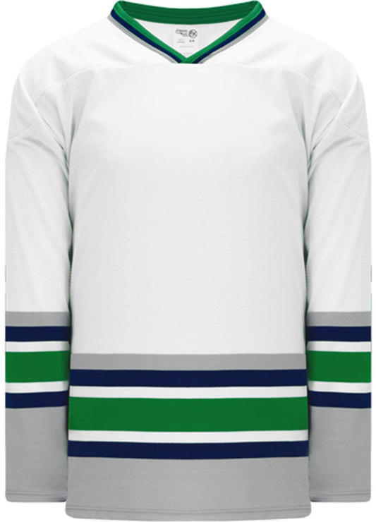 Custom Hartford White Sleeve Stripes Pro Canada / USA Made  Hockey Jerseys