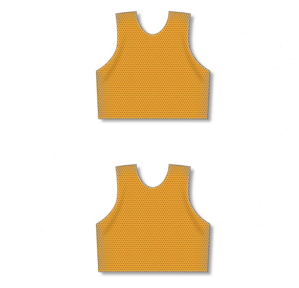Custom Customization Depot Gold Scrimmage Vests