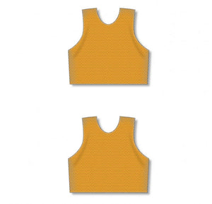 Custom or blank Wholesale Customization Depot Gold Scrimmage Vests