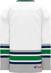 Hartford White Sleeve Stripes Pro Plain Blank Hockey Jerseys