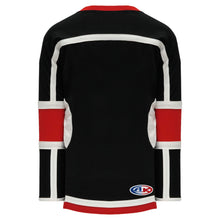 Load image into Gallery viewer, Custom or blank Wholesale Black, White, Red Durastar Mesh Select Plain Blank Hockey Jerseys