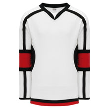 Load image into Gallery viewer, Custom or blank Wholesale White, Black, Red Durastar Mesh Select Plain Blank Hockey Jerseys