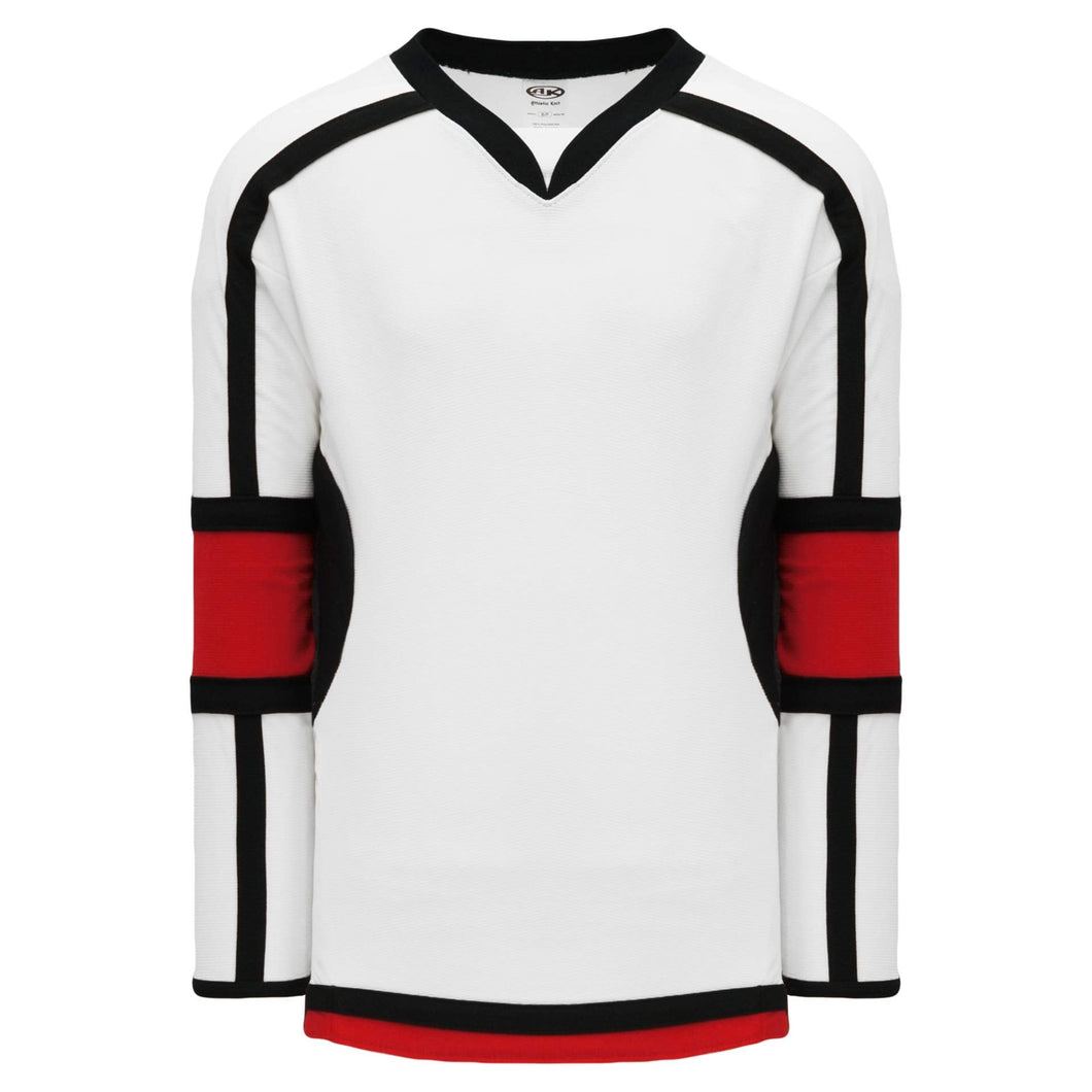 Custom or blank Wholesale White, Black, Red Durastar Mesh Select Plain Blank Hockey Jerseys
