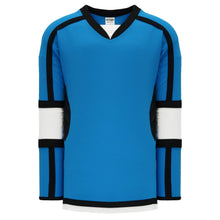 Load image into Gallery viewer, Pro Blue, Black, White Durastar Mesh Select Plain Blank Hockey Jerseys