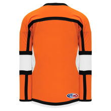 Load image into Gallery viewer, Orange, White, Black Select Plain Blank Hockey Jerseys