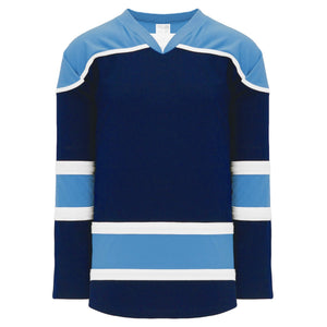 Custom or blank Wholesale Navy, Sky, White Select Plain Blank Hockey Jerseys