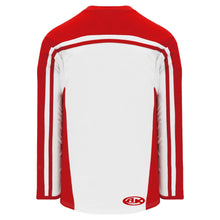Load image into Gallery viewer, Custom or blank Wholesale Customization Depot White, Red Peterborough Plain Blank Hockey Jersey