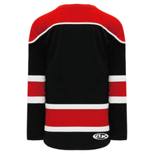 Load image into Gallery viewer, Custom or blank Wholesale Black, Red, White Select Plain Blank Hockey Jerseys
