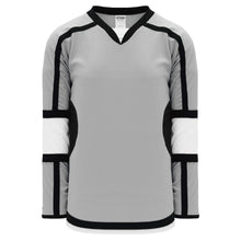 Load image into Gallery viewer, Grey, Black, White Durastar Mesh Select Plain Blank Hockey Jerseys