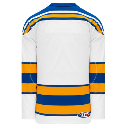 Custom Classic ST. Louis White Sleeve Stripes Pro Canada / USA Made  Hockey Jerseys
