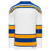 Load image into Gallery viewer, Custom or blank Wholesale Classic ST. Louis White Sleeve Stripes Pro Plain Blank Hockey Jerseys