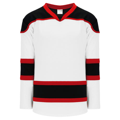 White, Black, Red Select Plain Blank Hockey Jerseys