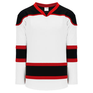 White, Black, Red Select Plain Blank Hockey Jerseys