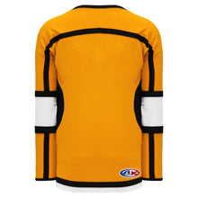 Load image into Gallery viewer, Gold, Black, White Select Plain Blank Hockey Jerseys